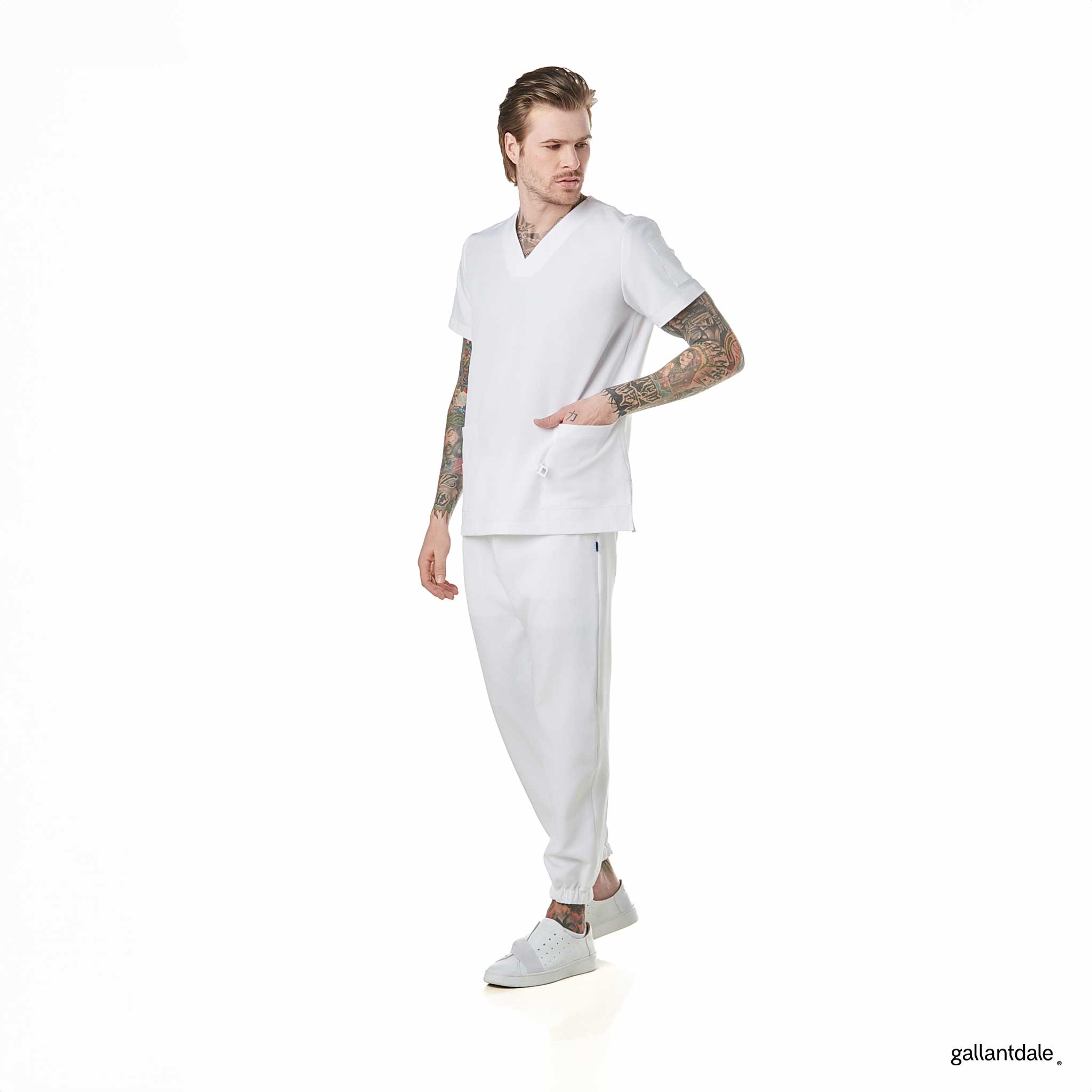Pijama Sanitario Performance Hombre Square - Imagen 8