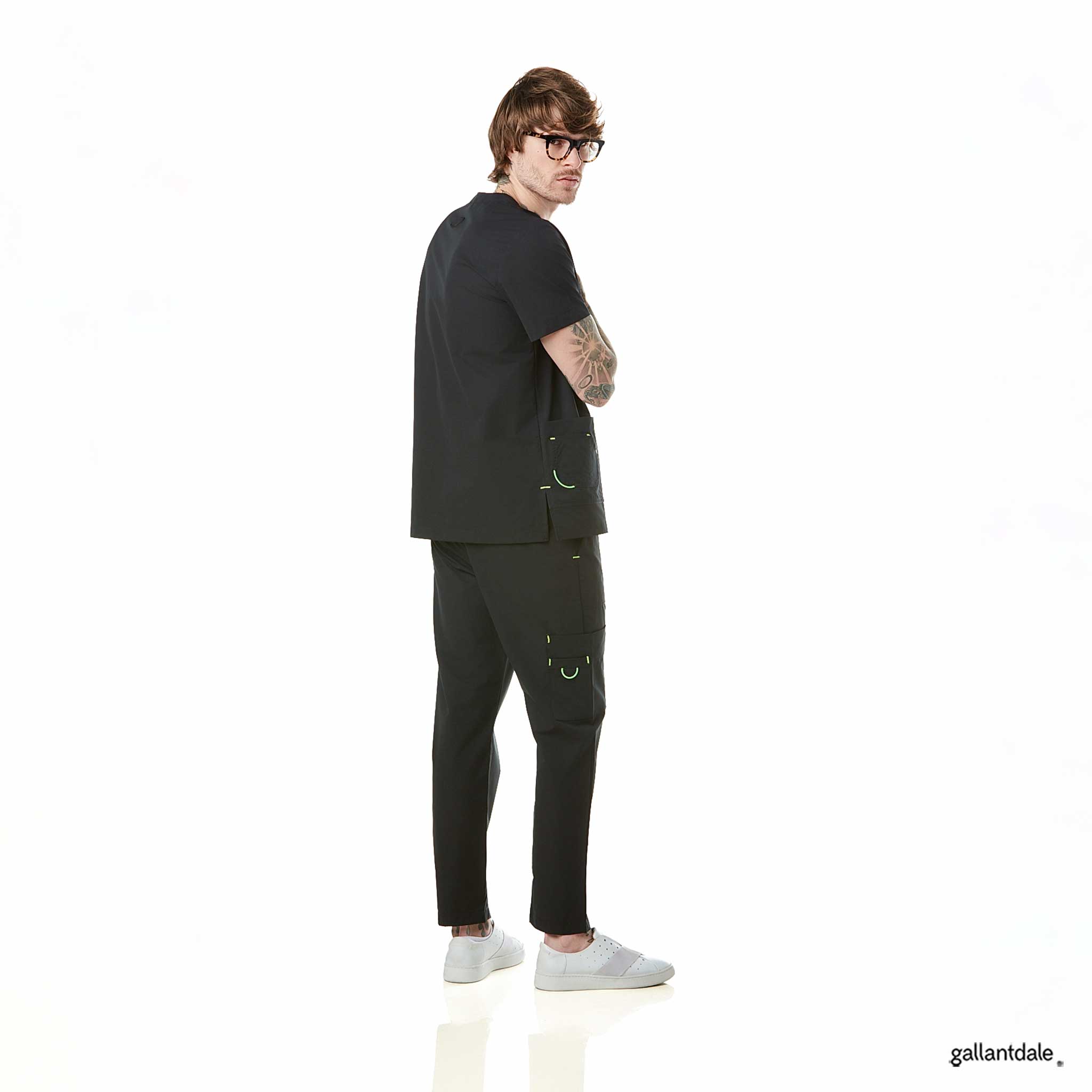 Pijama Sanitario Phantom Hombre Strech Premium - Imagen 2