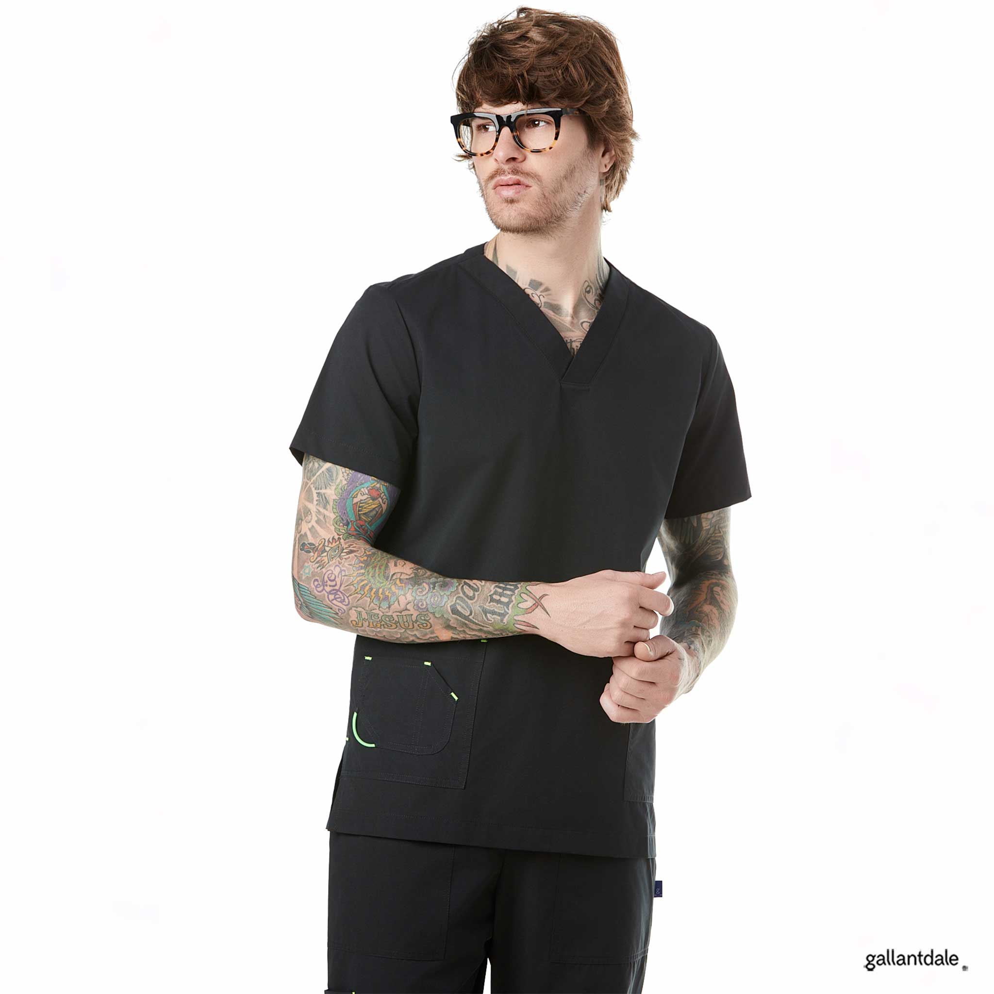 Pijama Sanitario Phantom Hombre Strech Premium - Imagen 3